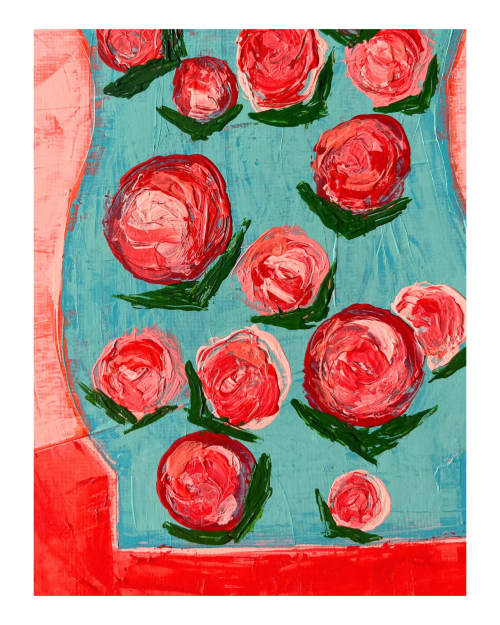 Vessel of Years by Love Katie Darling | Paintings by Love Katie Darling. Item works with boho & contemporary style