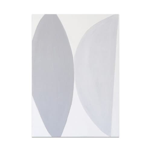 Monolith III | Oil And Acrylic Painting in Paintings by Kim Fonder. Item made of fabric with synthetic