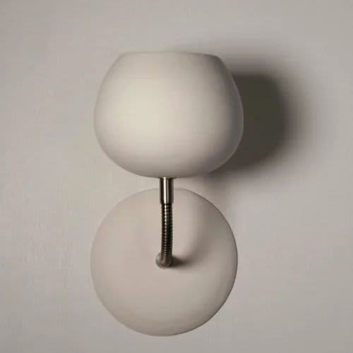 Solid Claylight Sconce | Sconces by lightexture | Palm Springs Mortgage in Palm Springs. Item made of steel with ceramic works with contemporary & modern style