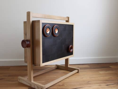 Mac Speaker | Appliances by Oxford Street Furniture. Item made of wood