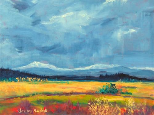 Giclée print of Delight | Prints by Jessica Marshall / Library of Marshall Arts. Item composed of paper