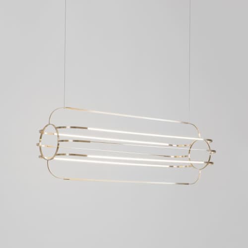 Charlotte Pendant Light | Pendants by MOSS Objects. Item composed of brass in minimalism or contemporary style