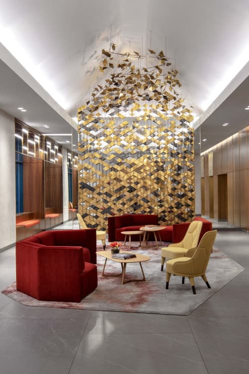 Flying in Formation | Sculptures by Amuneal | Zeckendorf Towers in New York