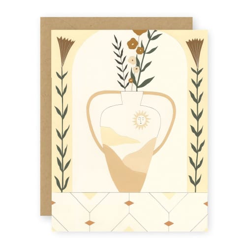 Into the Sun Card | Gift Cards by Elana Gabrielle. Item composed of paper