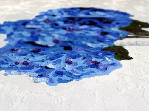 Afternoon delight | Oil And Acrylic Painting in Paintings by DANIELA PASQUALINI. Item made of synthetic