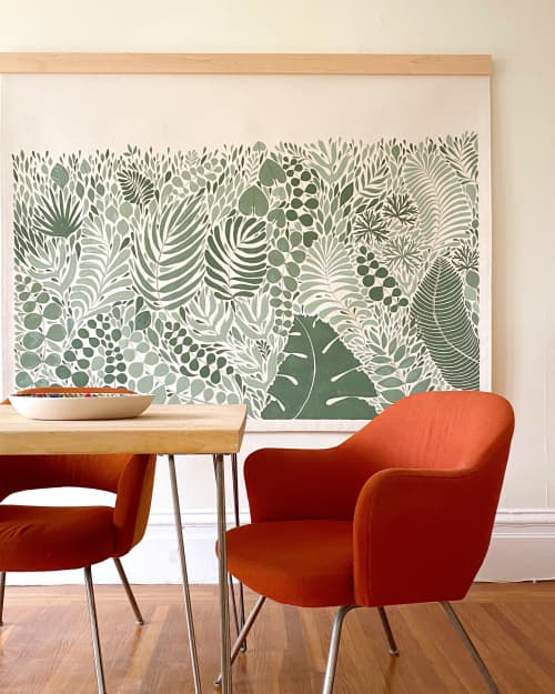 Golden Gate Tapestry | Wall Hangings by Anastasia Tumanova | San Francisco in San Francisco. Item composed of maple wood & fiber