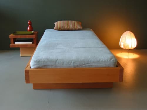Float Daybed with Table | Beds & Accessories by Jason Lees Design | Oakland in Oakland. Item composed of wood