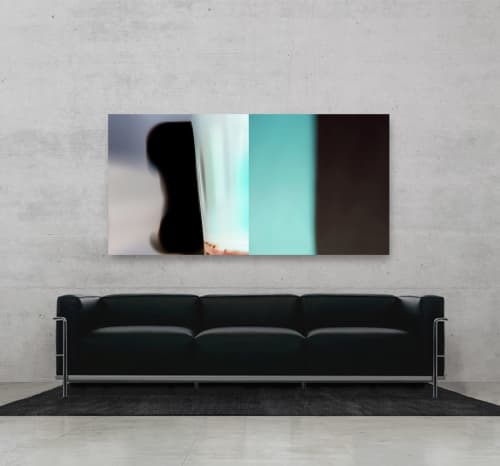 Abstract Photography in large formats (Notes sur la Poésie) | Photography by Scott Woodward Meyers Art. Item composed of paper in minimalism or contemporary style