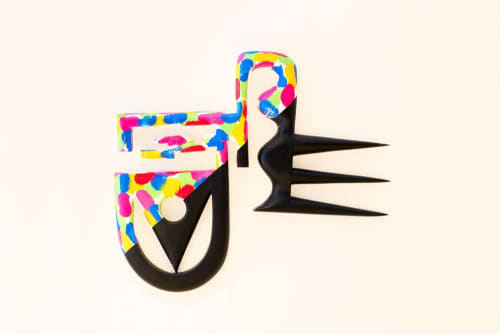 Arrival Hall on Neptune | Wall Sculpture in Wall Hangings by Jan Willem Krijger. Item works with contemporary & modern style