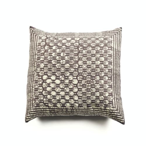 Oasis Charcoal Silk Pillow by Studio Variously Wescover Pillows