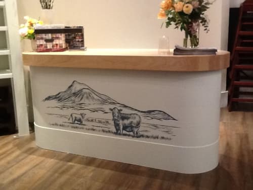 Belcampo Meats restaurant decor | Art & Wall Decor by Elliott Mattice Art & Design