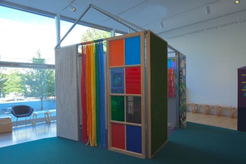 Viewer Interactive play boards | Sculptures by Leisa Rich | Dallas Museum of Art in Dallas