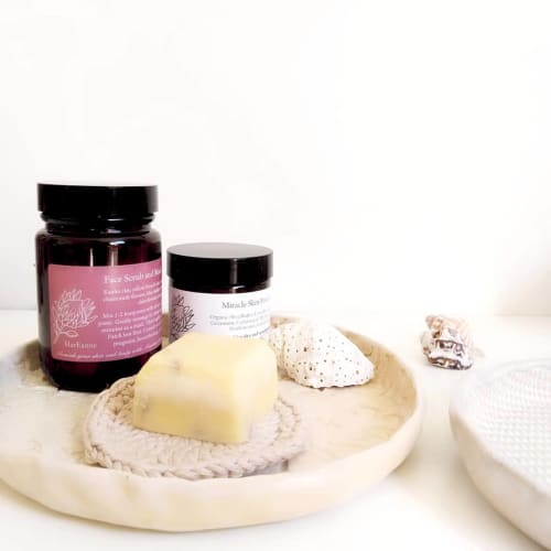 Ceramic Tray | Toiletry in Storage by Smooth Ceramics | Heathcote Cultural Precinct in Perth. Item composed of stoneware