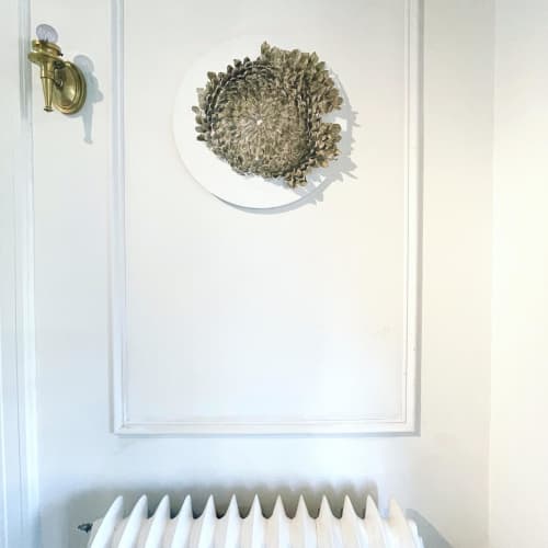 Sketch 2/Origin 3 | Sculptures by Lauren Naomi. Item composed of canvas & ceramic compatible with modern style
