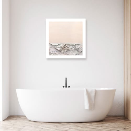 "Deception Island" - Archival Gicleé Print - Neutral Art | Prints by Kelly Hanna Studio. Item in boho or minimalism style