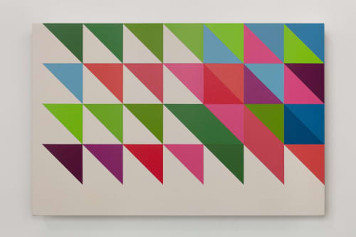 "Lands End Ice Plants", 2022 | Oil And Acrylic Painting in Paintings by Andrew Huffman. Item composed of canvas