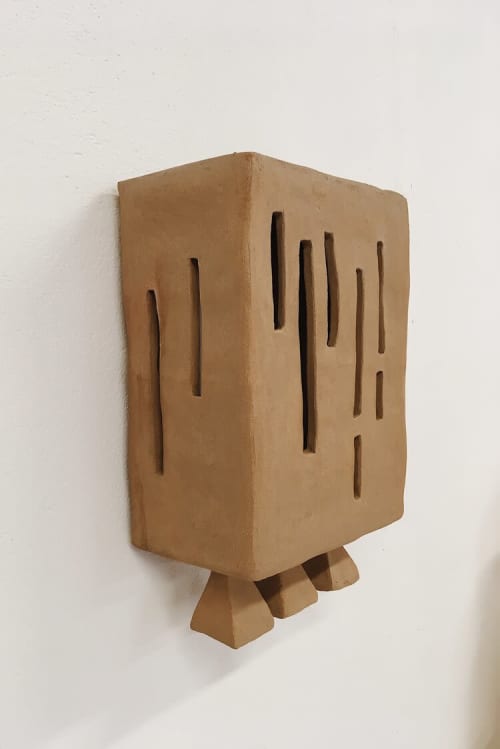 ARTEFACT — on the wall | Wall Sculpture in Wall Hangings by Léa Munsch. Item made of stoneware