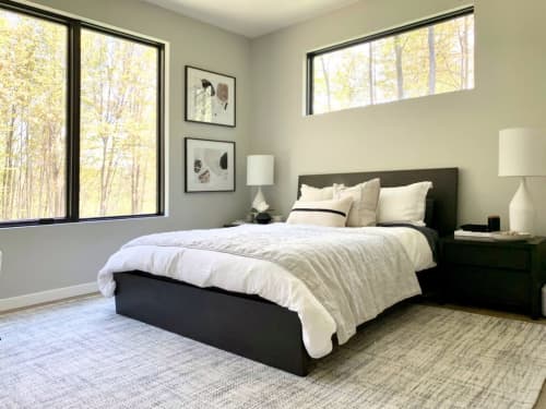 Reed Queen Bed | Beds & Accessories by Tovin Design Limited | Simply Modern Living in Grand Rapids
