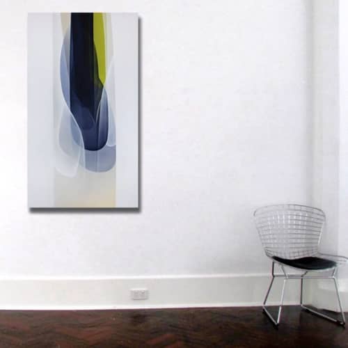 Path | Oil And Acrylic Painting in Paintings by Agneta Ekholm. Item composed of canvas and synthetic