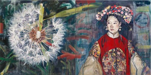 Hung Liu - Murals and Art