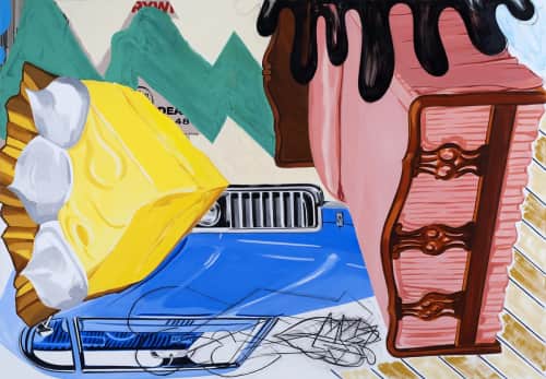David Salle - Paintings and Art