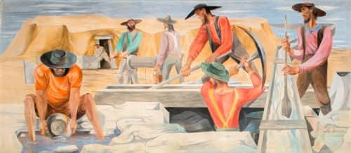 Anton Refregier - Street Murals and Public Art