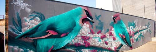 Fauna Graphic - Street Murals and Murals