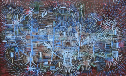 Lee Mullican - Paintings and Art