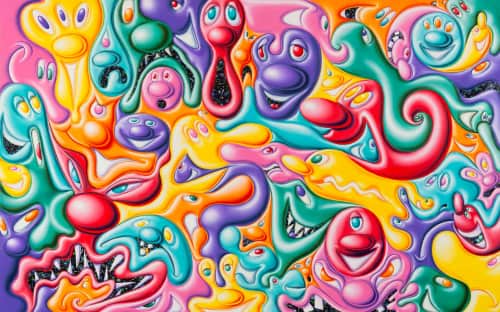 Kenny Scharf - Murals and Art