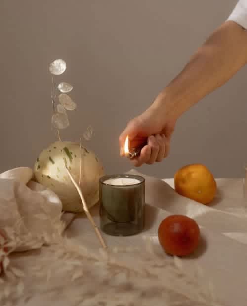 Creator-Made Candles and Candle Holders