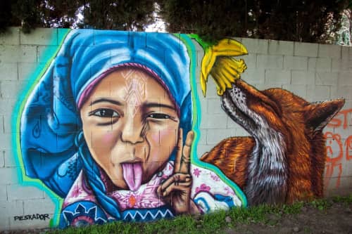 Pancho Pescador - Street Murals and Public Art