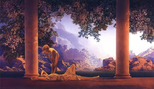 Maxfield Parrish - Paintings and Art