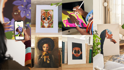 $NP Designs - Paintings and Drinkware