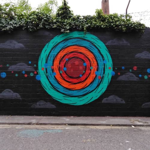 Eye Create Lines - Street Murals and Public Art