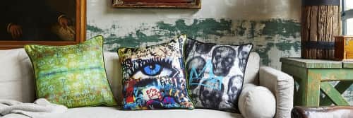 Crown Objet - Pillows and Rugs & Textiles