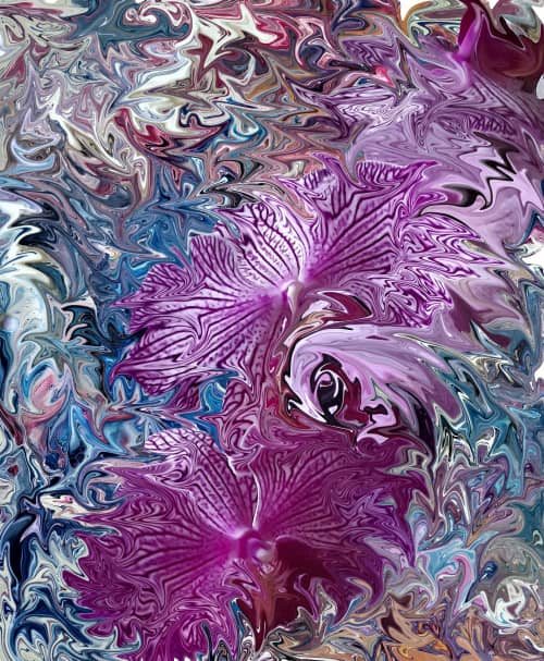 KALEIDO MARBLING ART - Art and Pillows