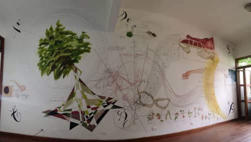 Sketchbook Murals by Matt Collier - Murals and Mixed Media