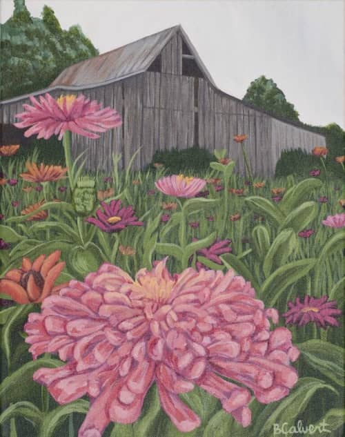 Brenda Calvert - Paintings and Plants & Landscape
