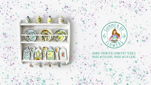 Summer of Flowers - Dinnerware and Drinkware