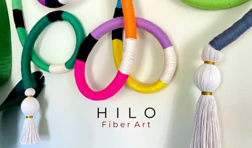 HILO Fiber Art - Macrame Wall Hanging and Art