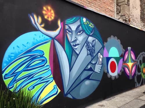 Isaias Crow - Murals and Street Murals
