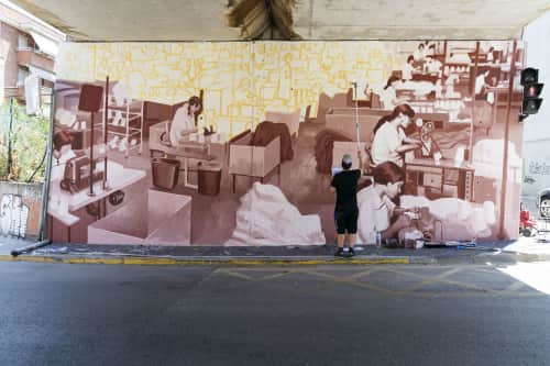 RU8ICON1 Contemporary Murals - Murals and Art
