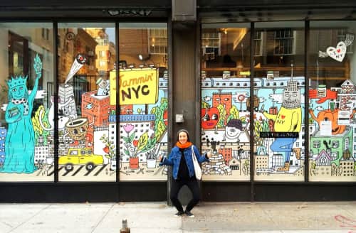 Hyesu Lee - Murals and Street Murals