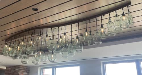 Remark Glass - Chandeliers and Lighting