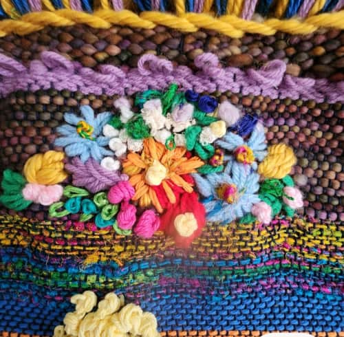 PEGGY OBERLIN/Bohograndmapeg/Story Tale Weaving - Wall Hangings and Art