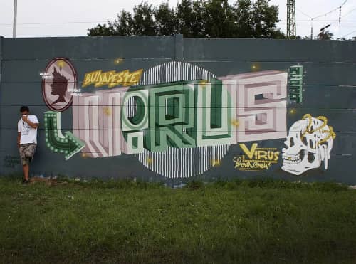 Virus - Street Murals and Public Art