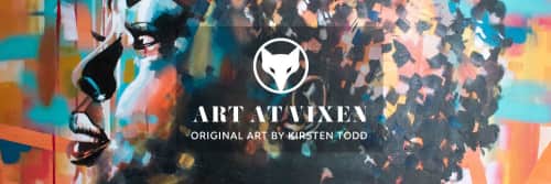 Art at Vixen by Kirsten Todd - Paintings and Art