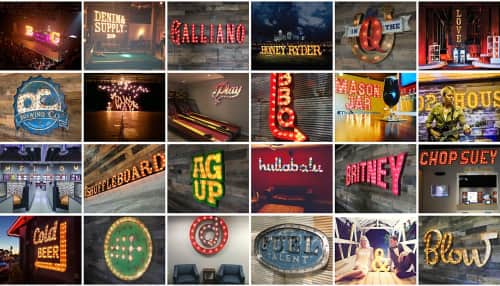 Vintage Marquee Lights - Art and Signage