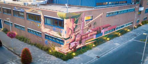 Munir de vries - Murals and Street Murals