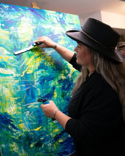 Jennifer Hayes - Paintings and Mixed Media